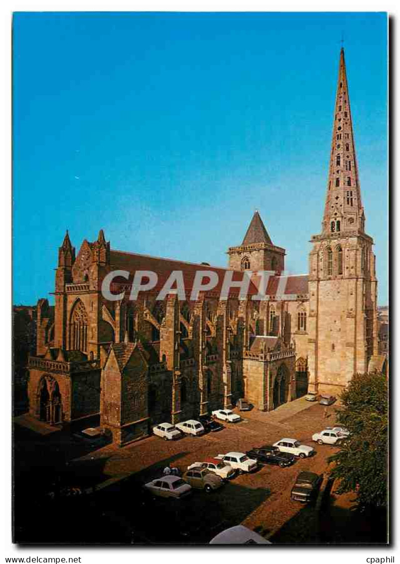 CPM Treguier Cotes du Nord La Cathedrale