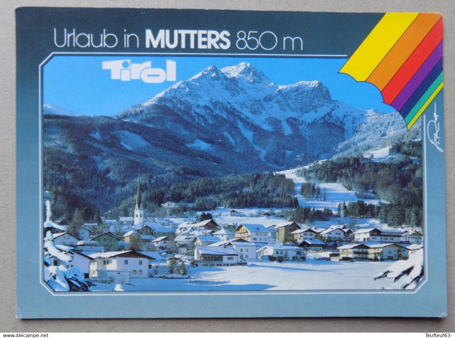 Cpm Urlaub in Mutters 850 m.