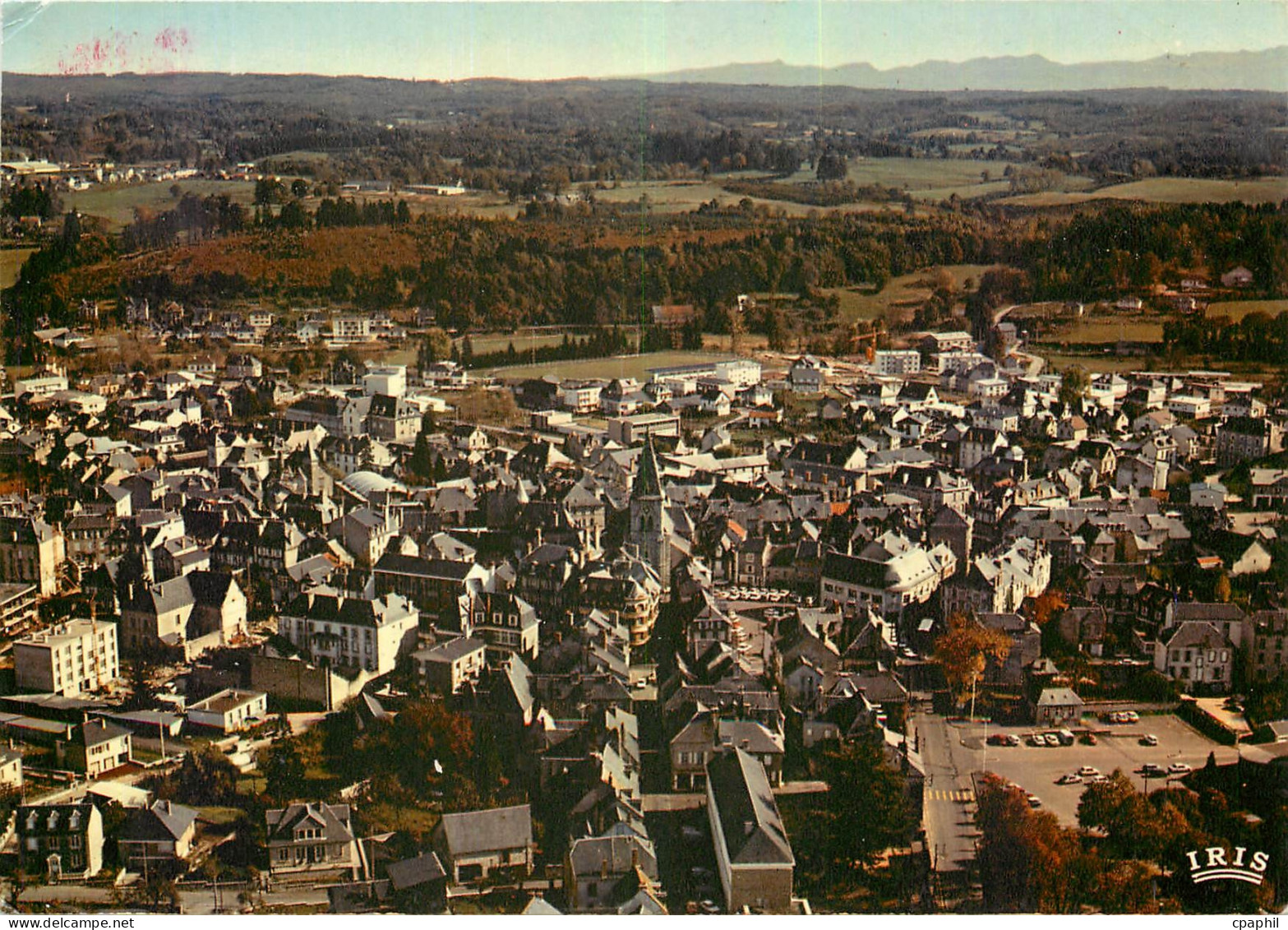 CPM Ussel Correze Vue generale
