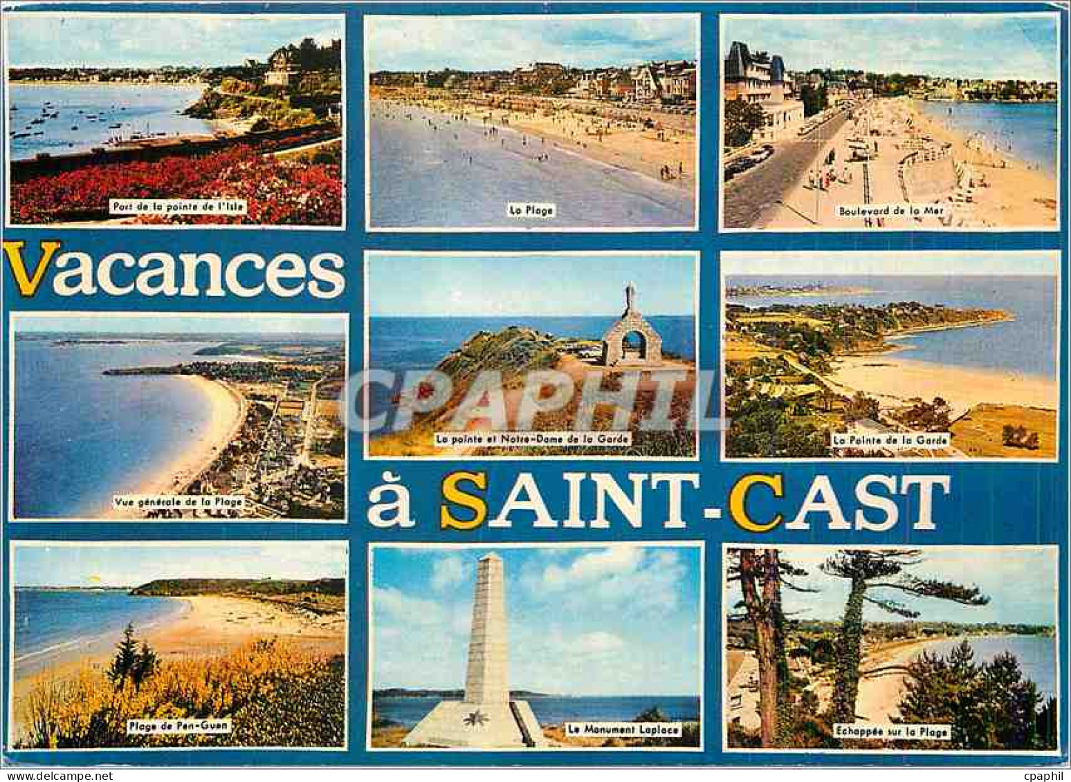 CPM Vacances a Saint Cast