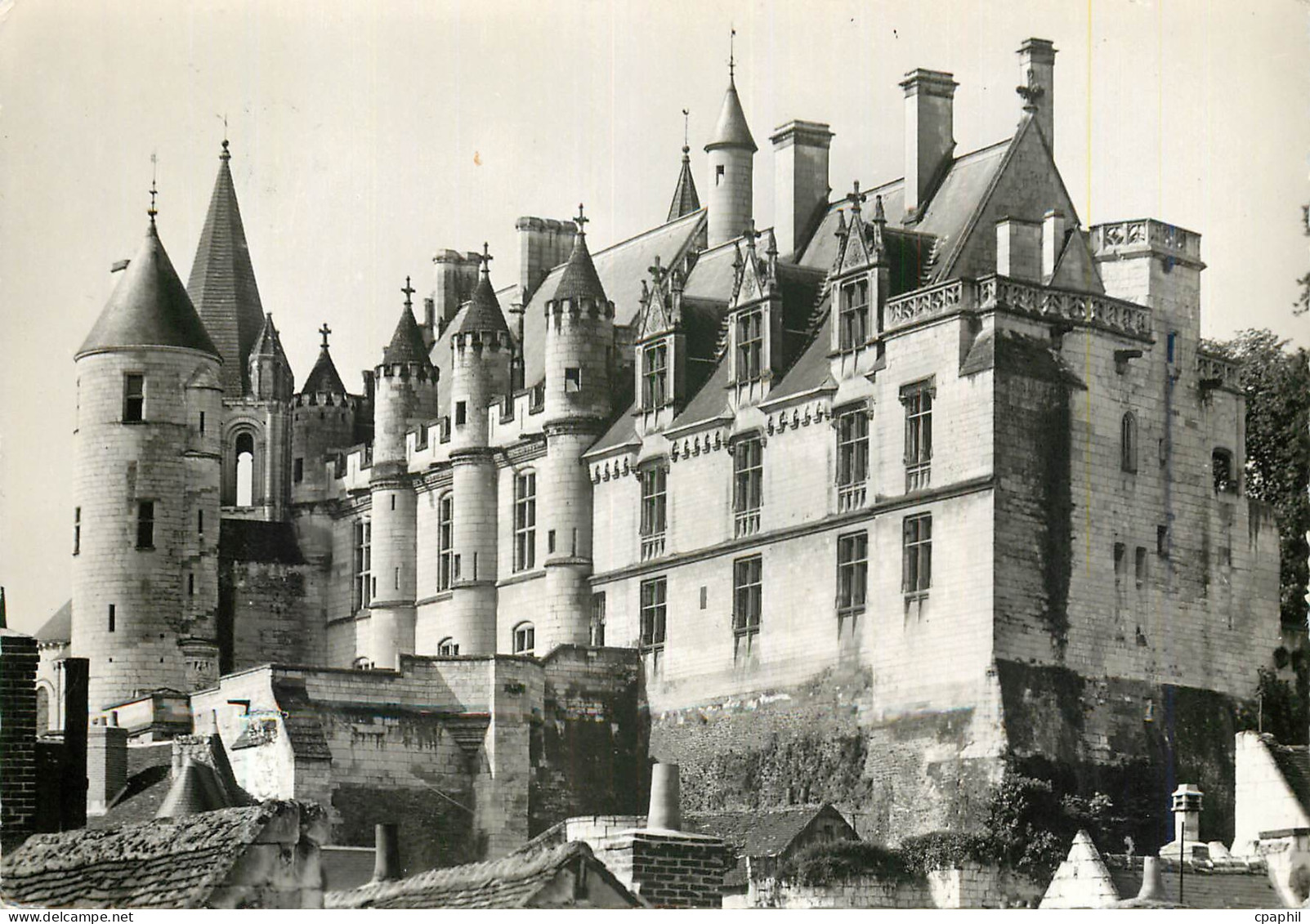 CPM Val de Loire Lochet le chateau (Facade orientale) et Tour Agnes Sorel
