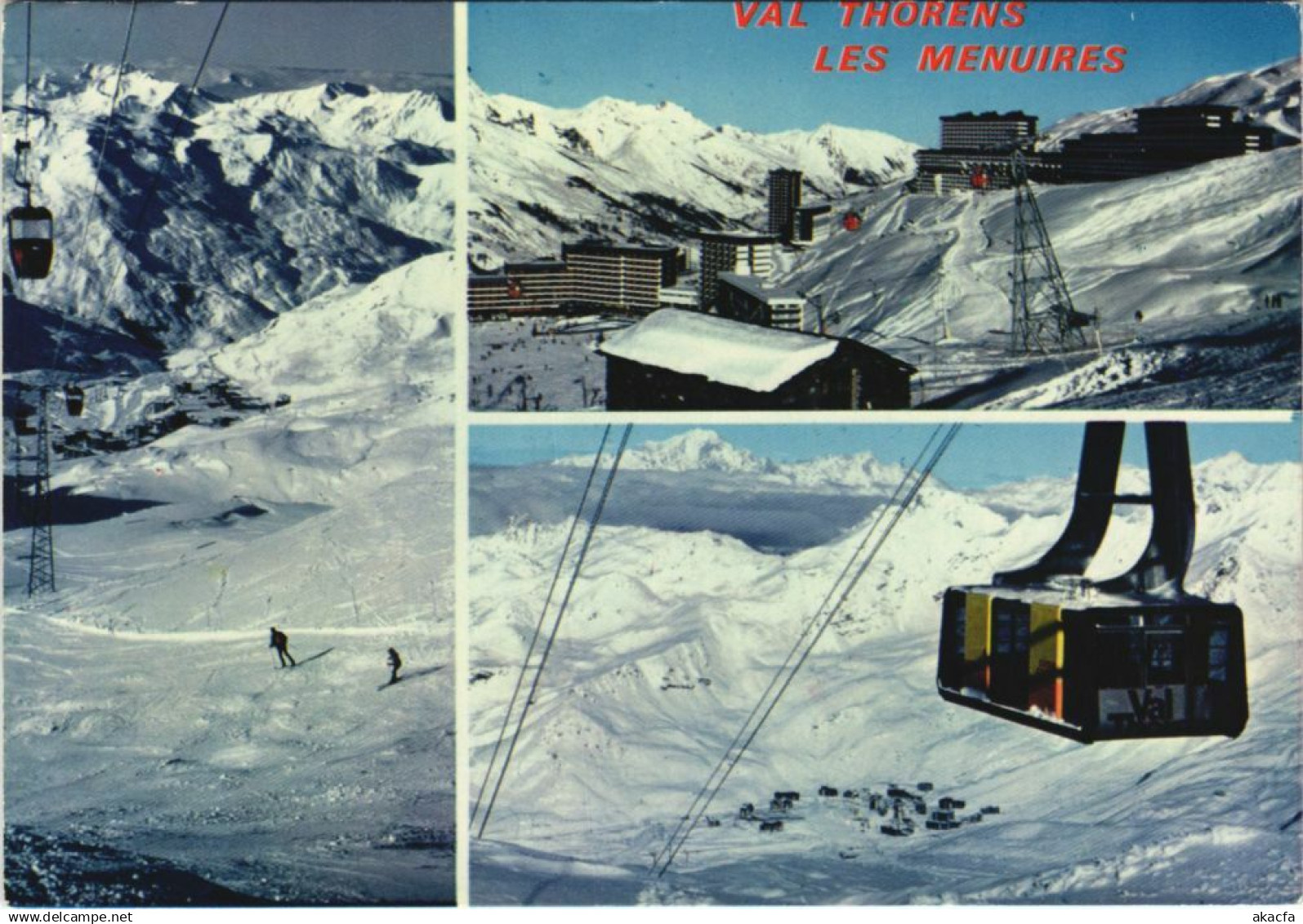 CPM VAL-THORENS Les Menuires - Teleferique de la Cime Carron (1194088)