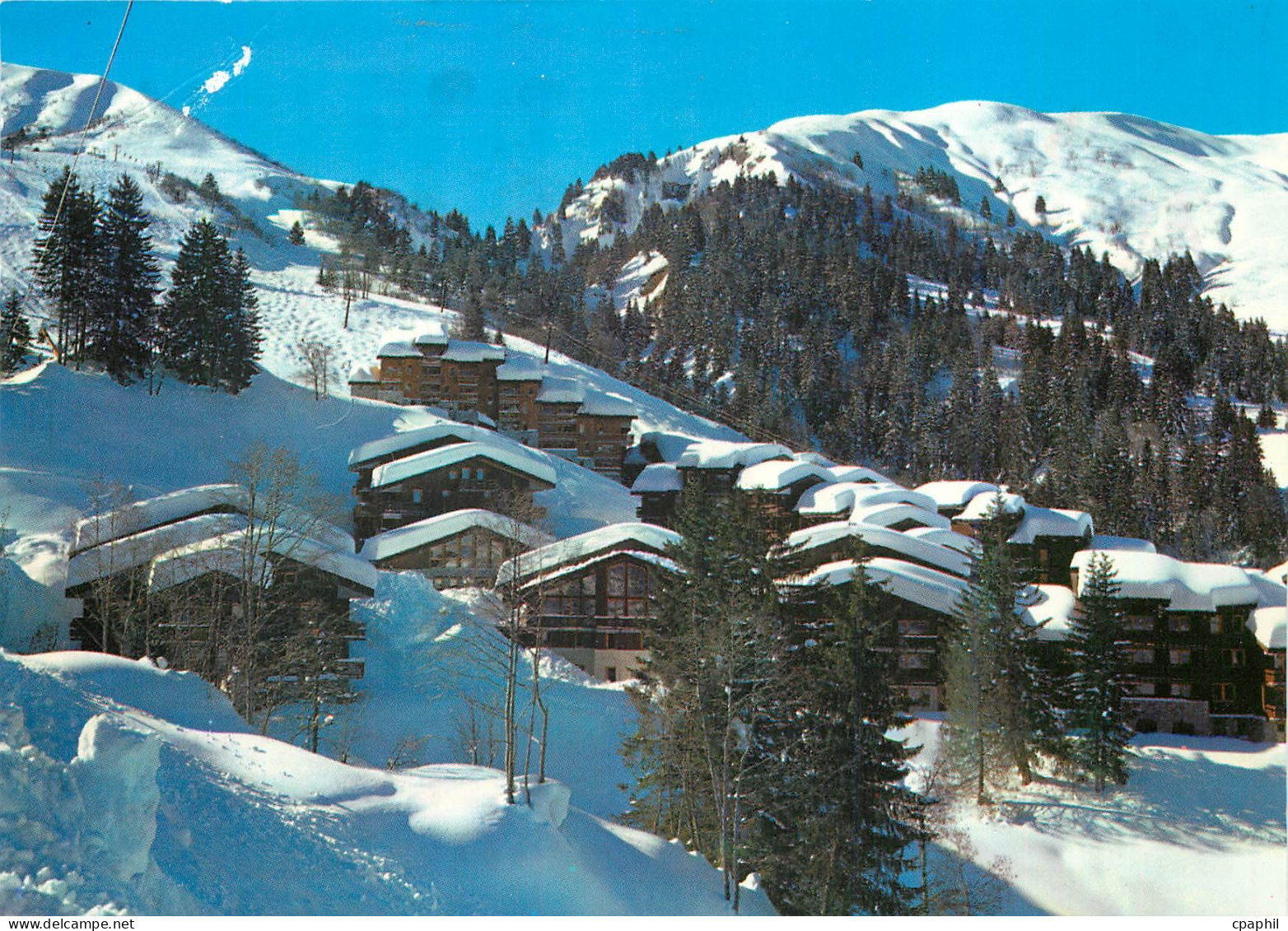 CPM Valmorel (Savoie) Alt 1400 2600 m Hameau de PLanchamp