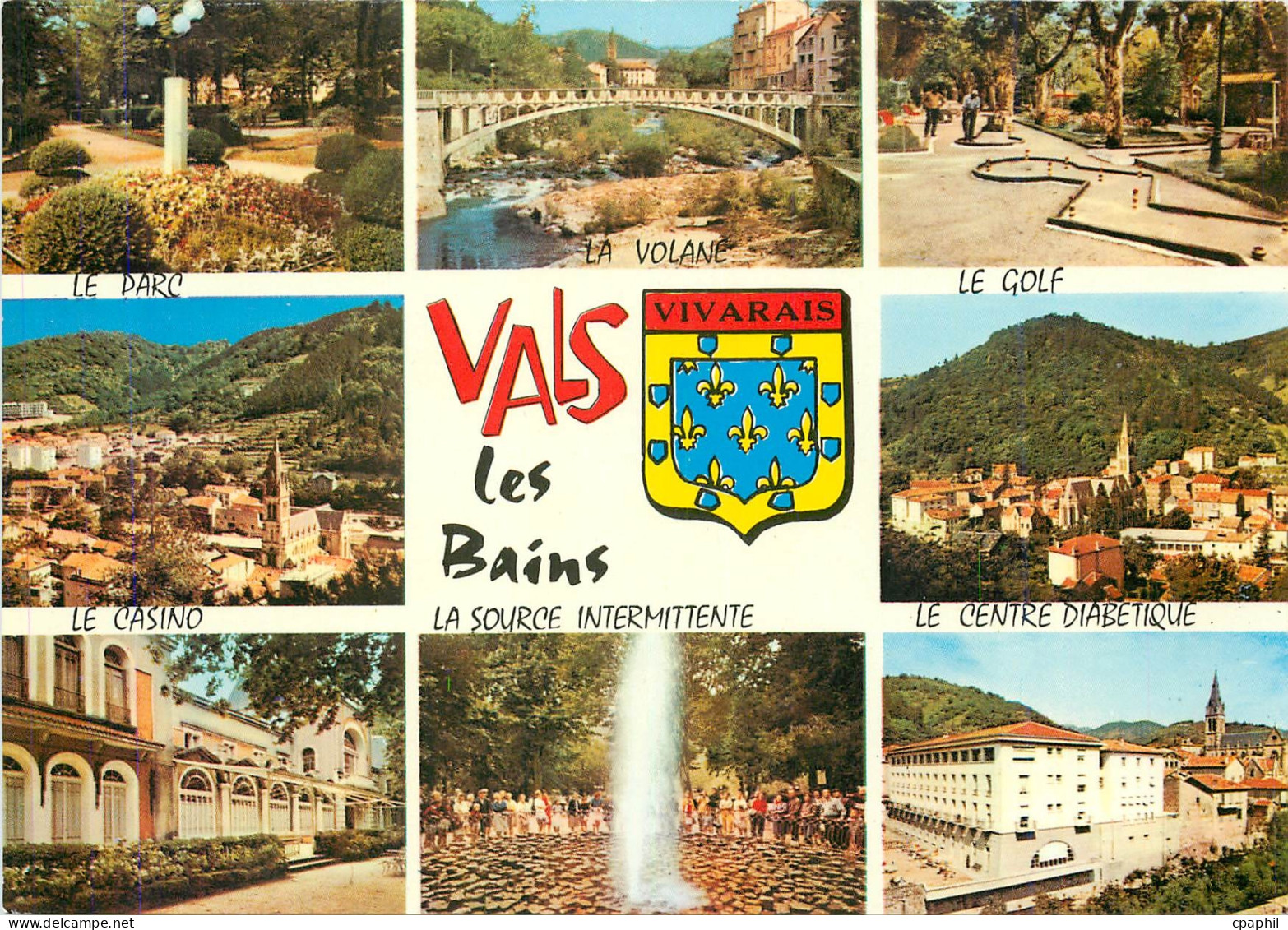 CPM Vals les Bains Ardeche