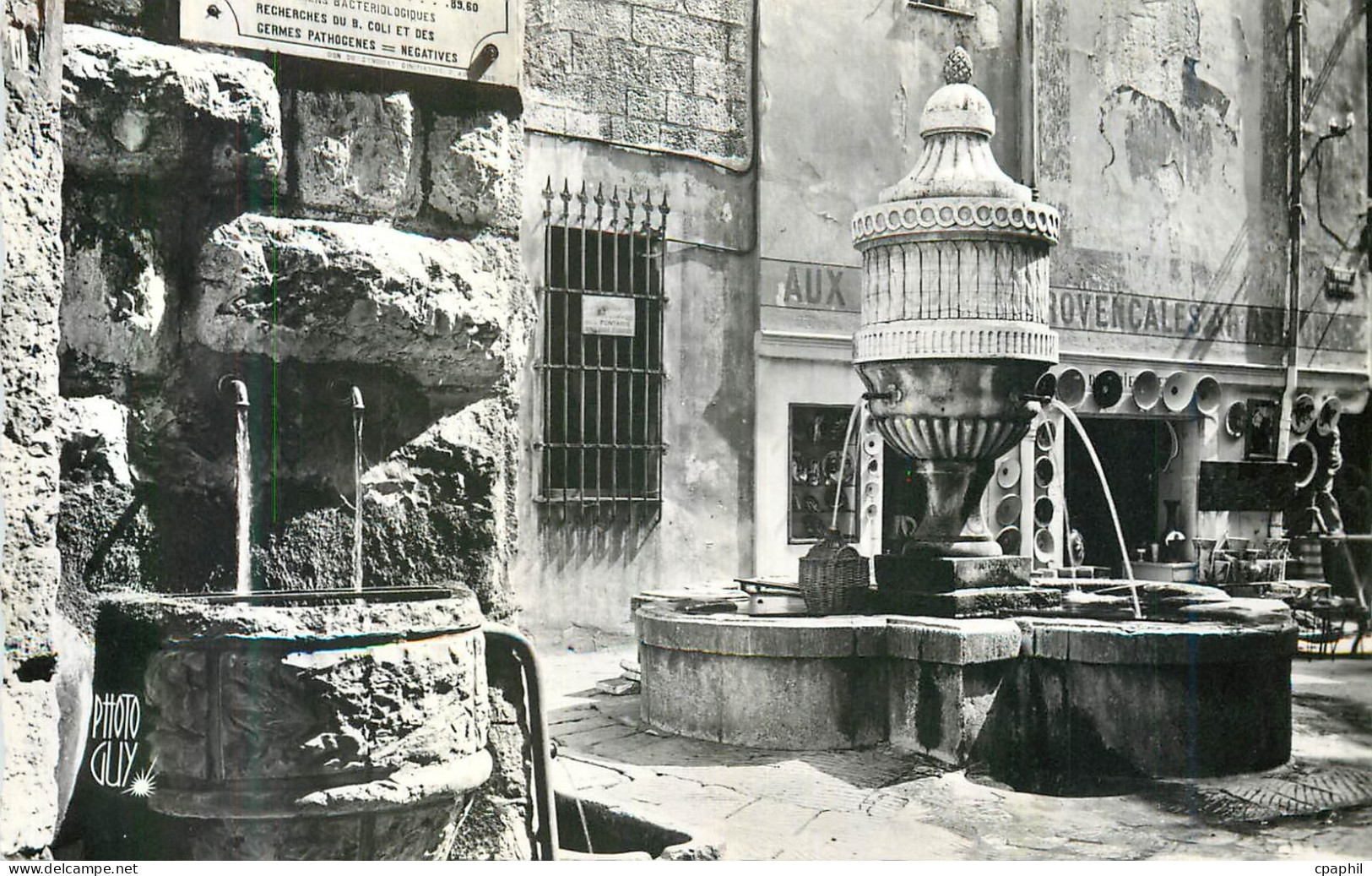 CPM Vence (Alpes Maritimes) Fontaine du Peyra