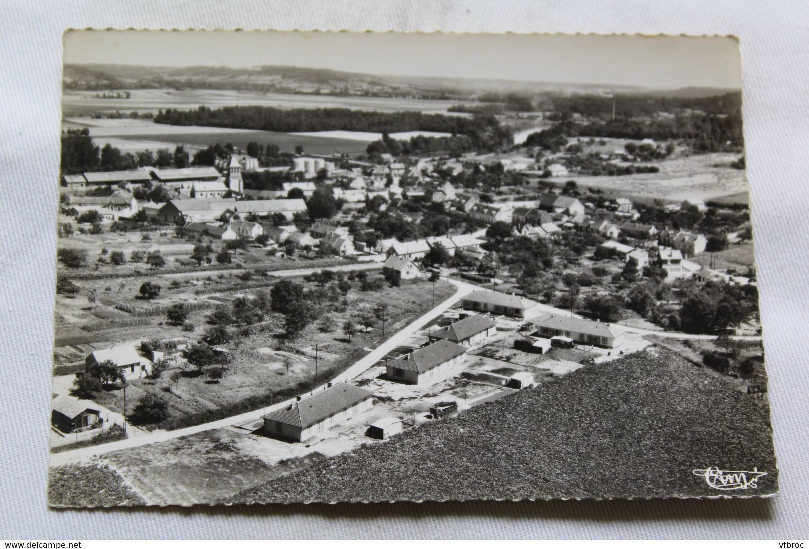 Cpm, Venizel, vue générale, Aisne 02