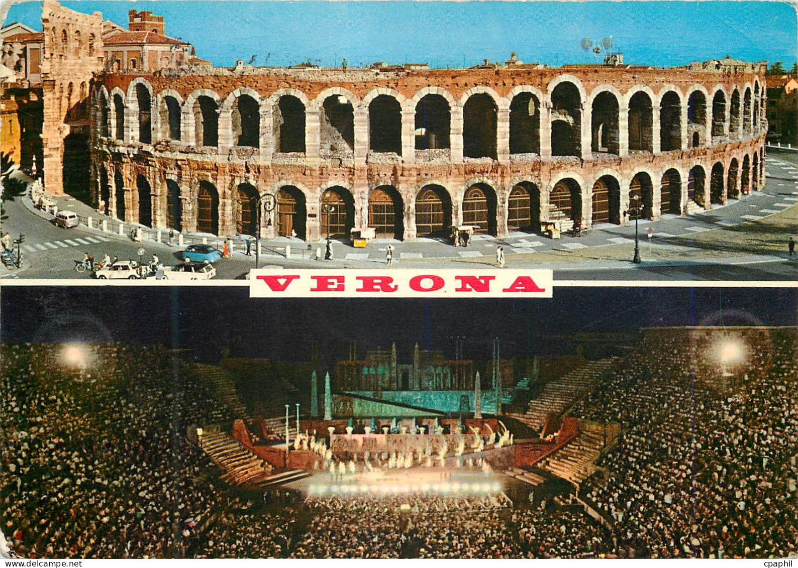 CPM Verona Un bonjour de Verona