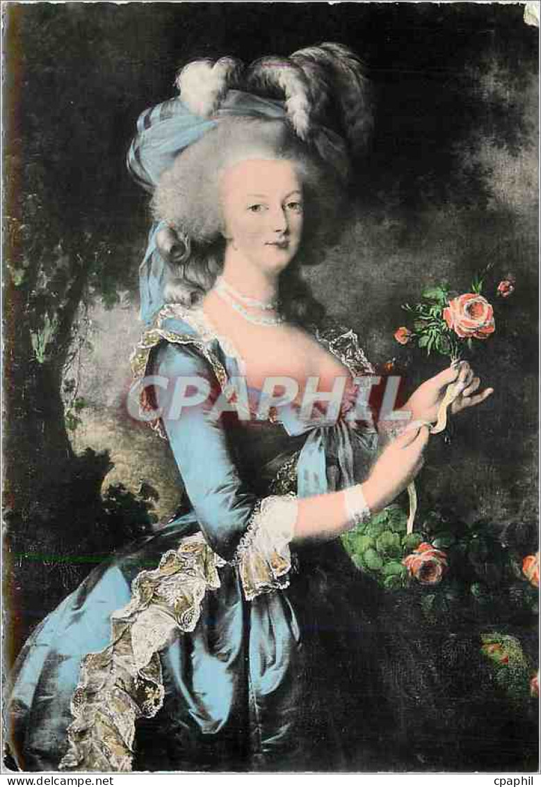 CPM Versailles Musee de Versailles Marie Antoinette par Mme Vigee Lebrum
