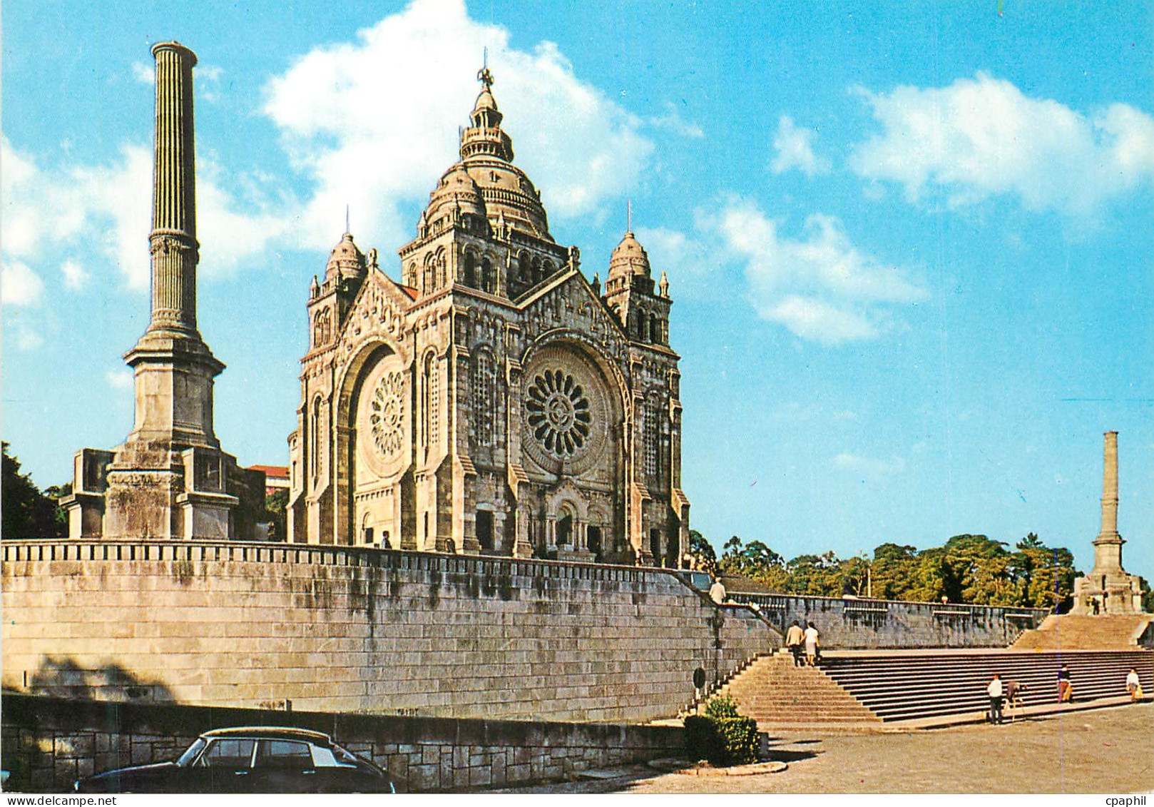 CPM Viana do Castelo Portugal Eglise du Mont de Sainte Lucie