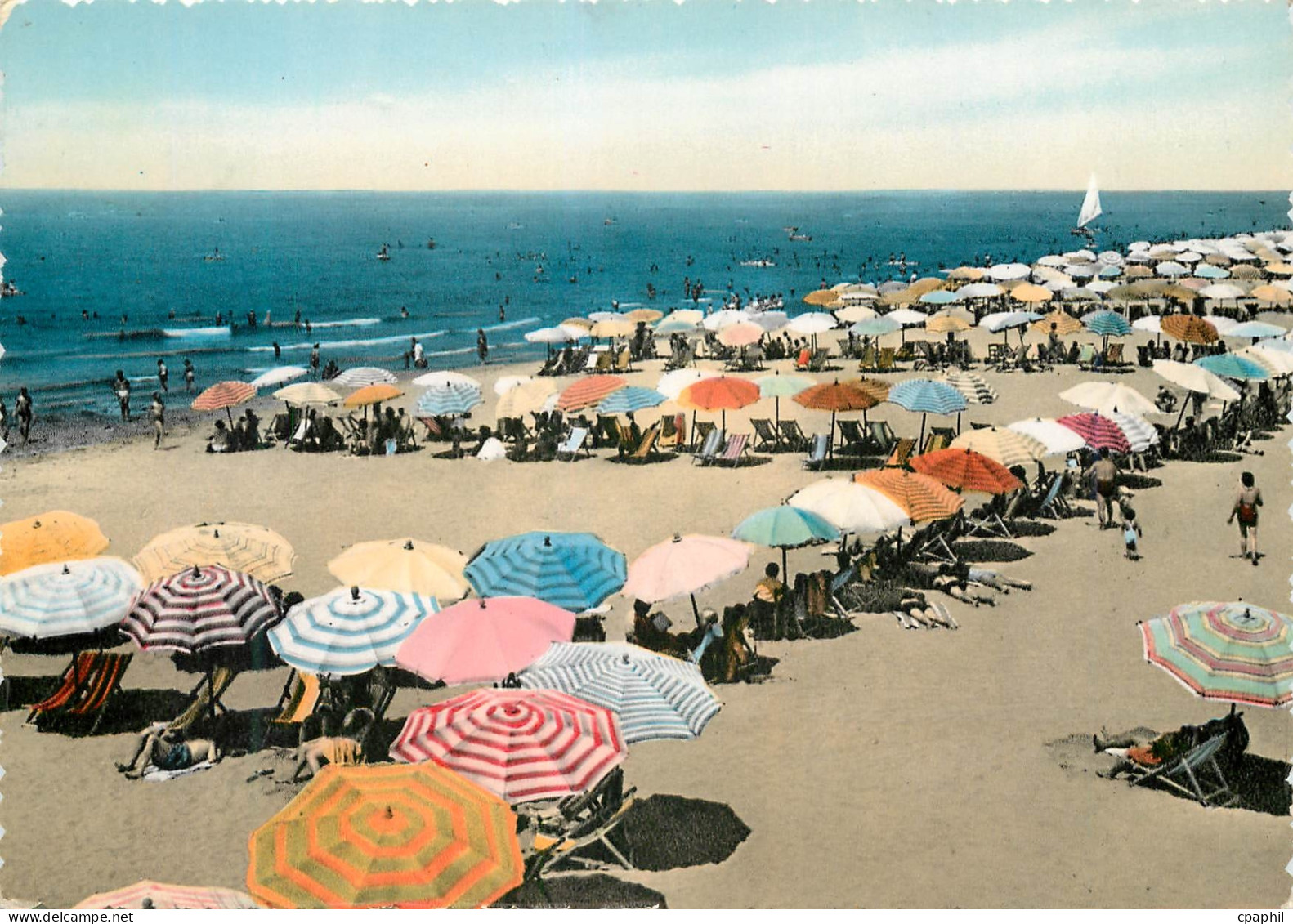 CPM Viareggio La plage