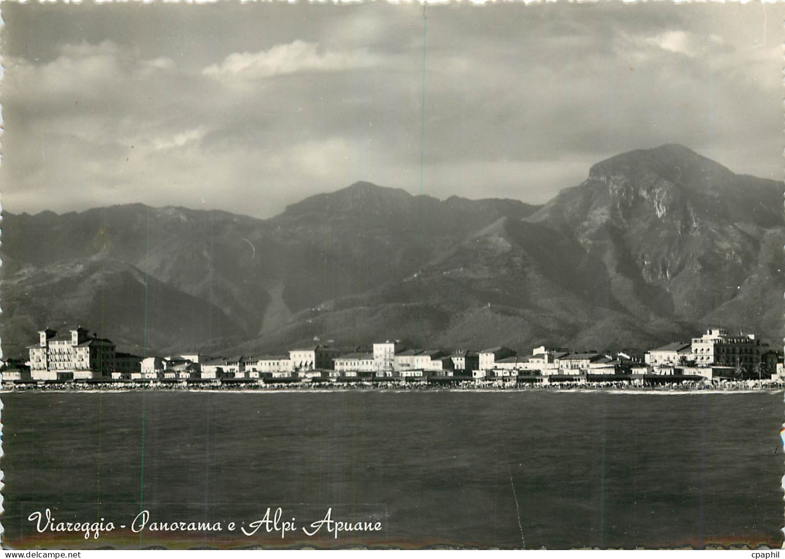 CPM Viareggio Panorama e Alpi Apuane