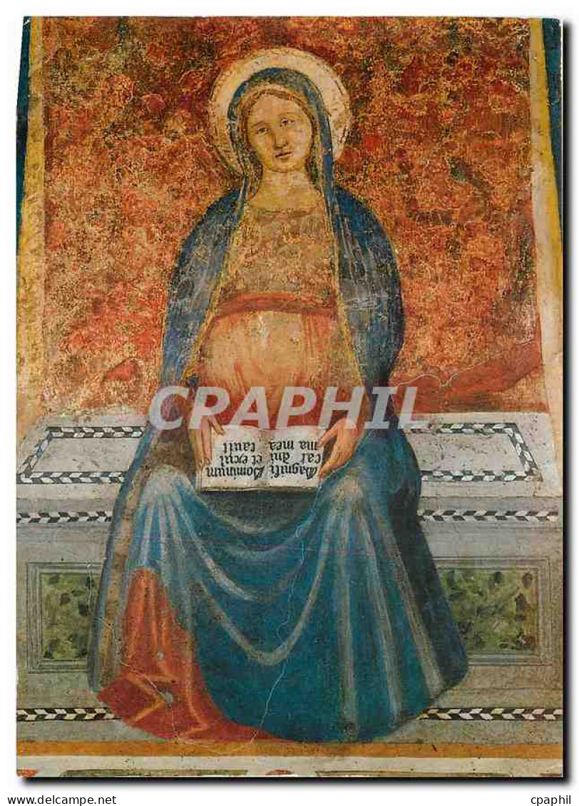 CPM Vicenza Santa Maria di Monte Berico Madone du Magnificat Fresque de Baptiste de Vicenza (XVs)