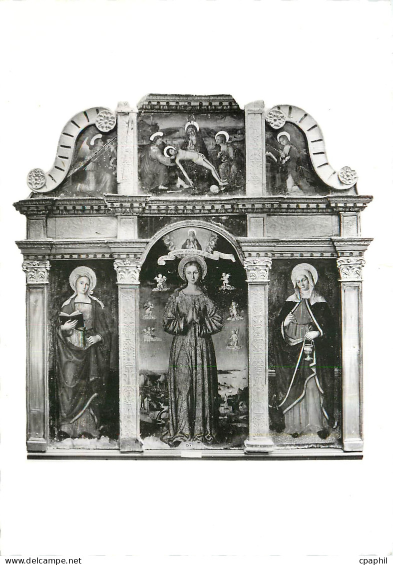 CPM Vierge Immaculee Cathedrale de Sospel A M