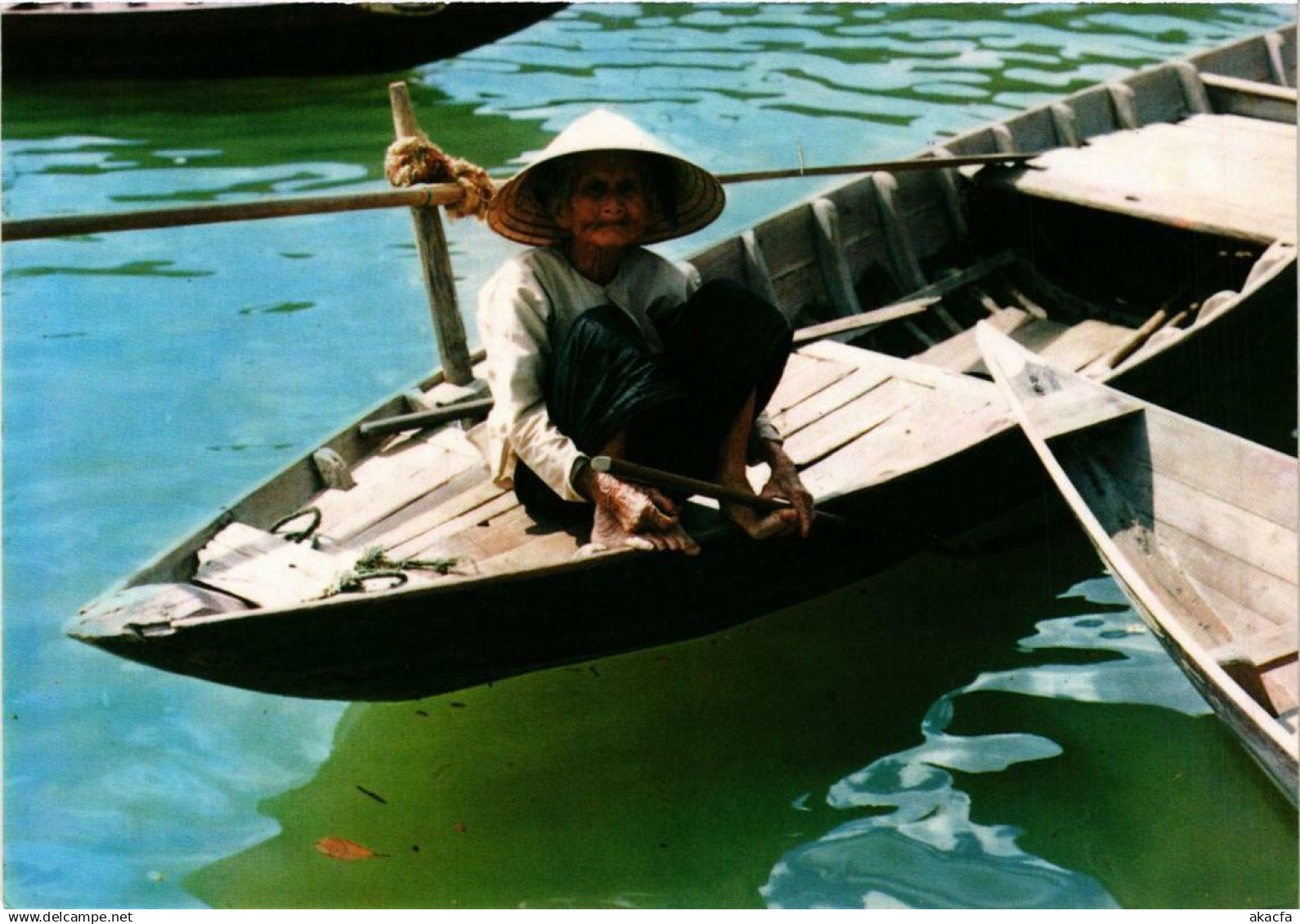 CPM VIETNAM Hoi An - Barque attendant des passagers (716550)