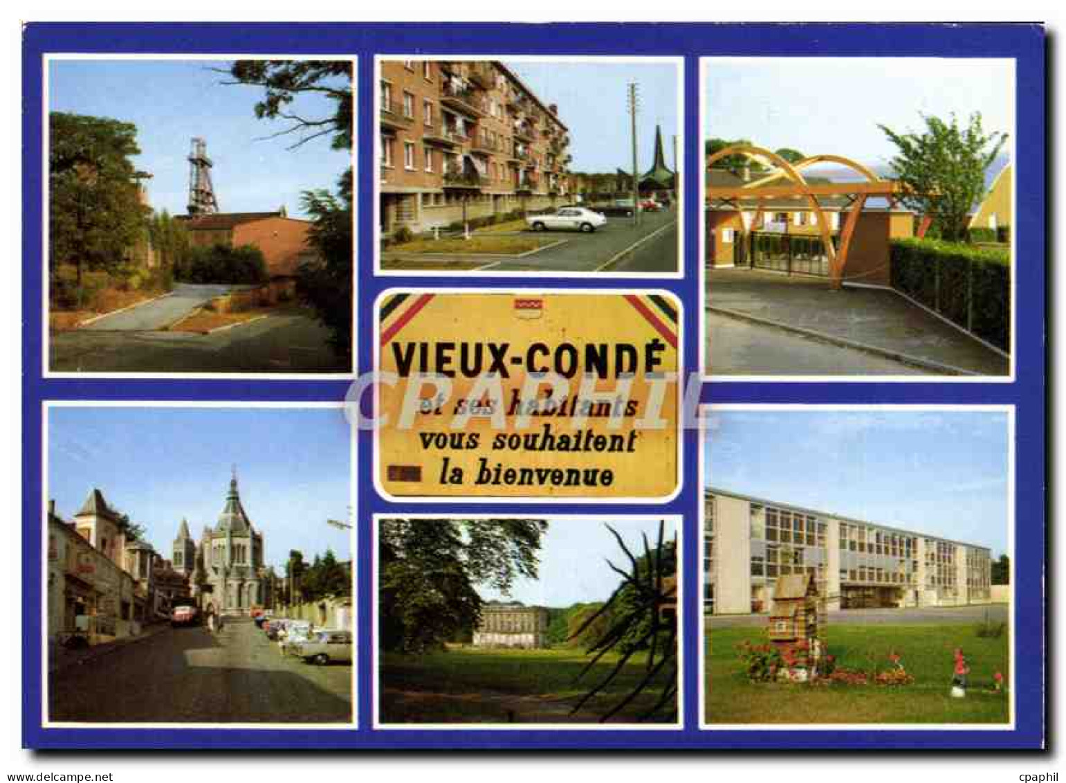 CPM Vieux Conde Divers aspects