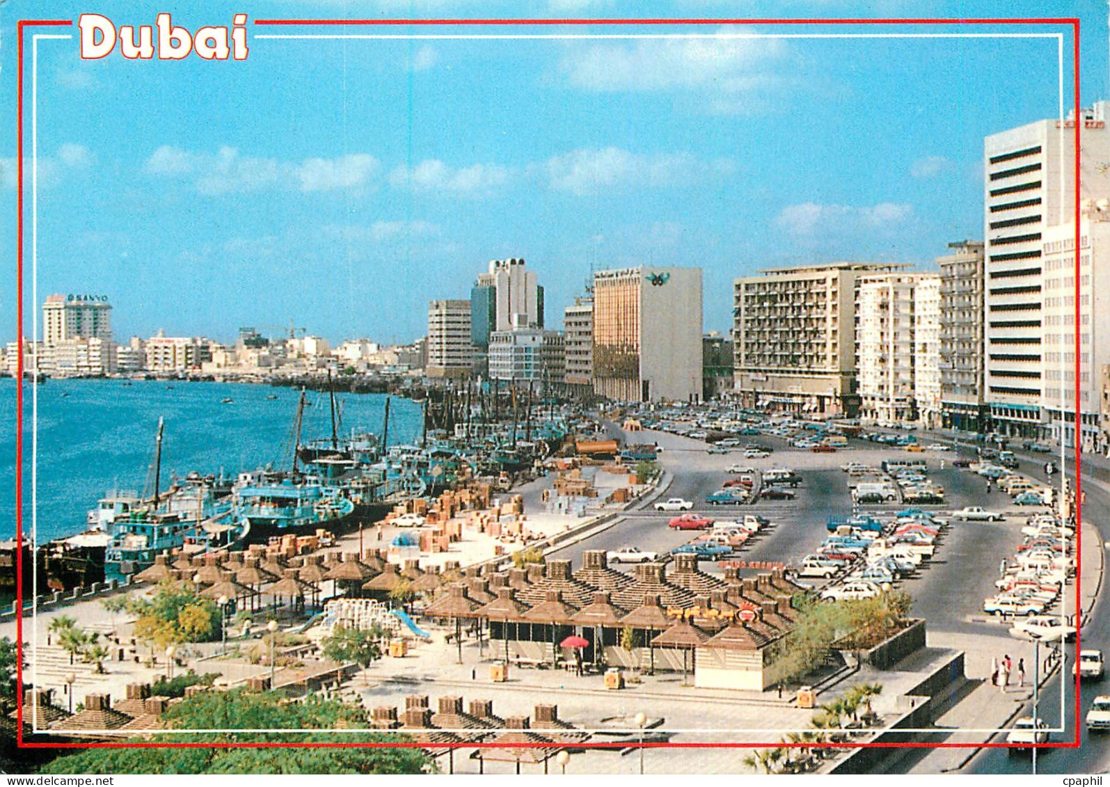 CPM View of the creek of Dubai