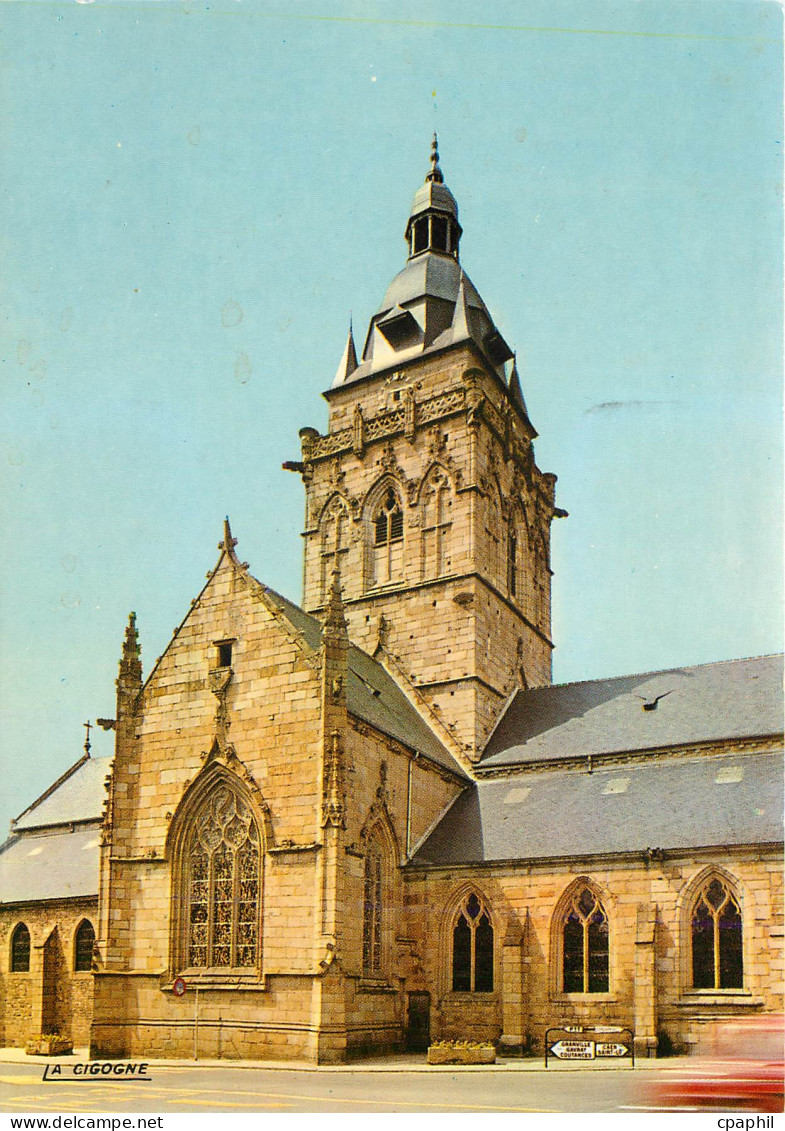 CPM Villedieu Les Poeles L'Eglise en granit