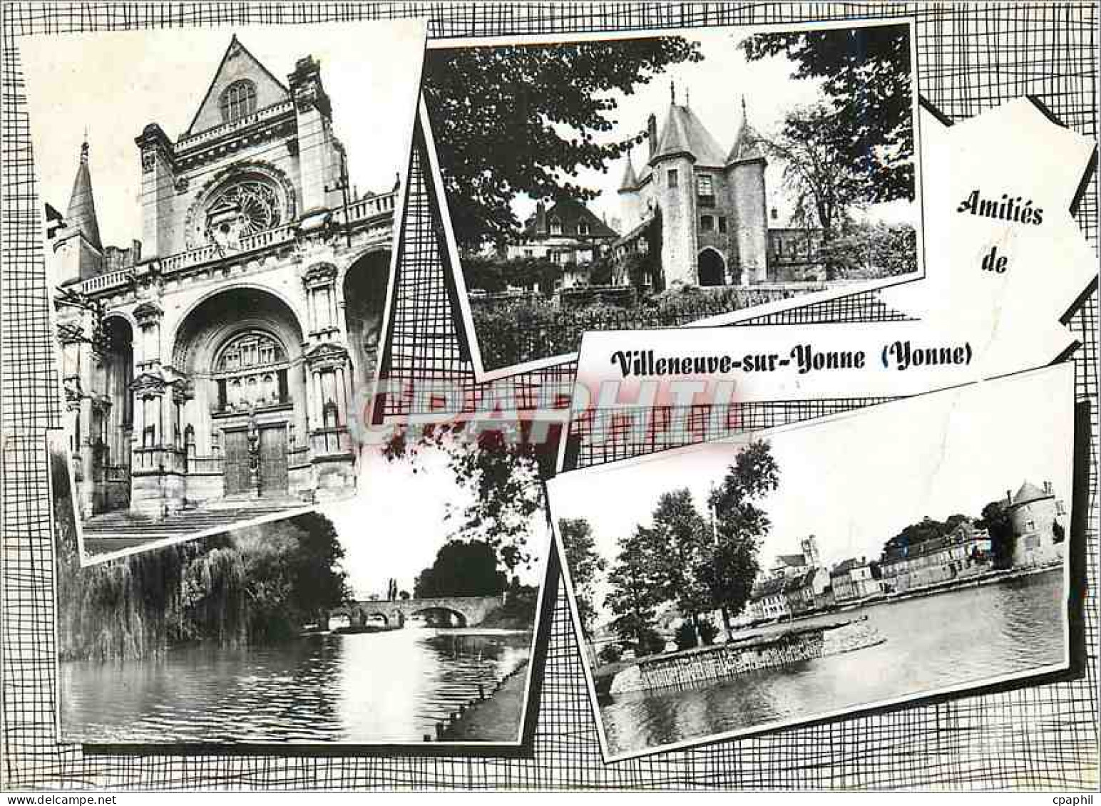CPM Villeneuve sur Yonne Yonne