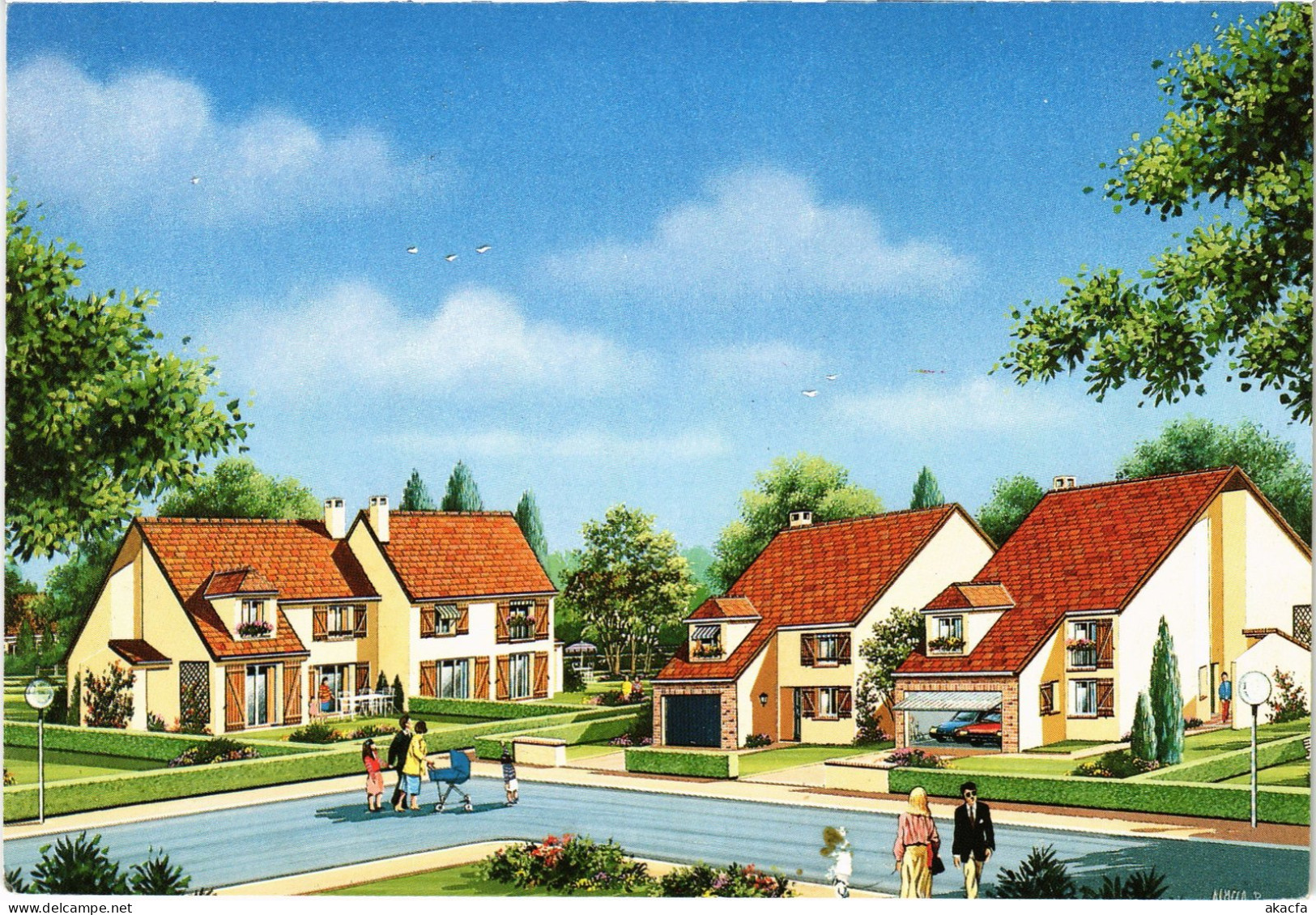 CPM Villepreux Les Demeures FRANCE (1452474)