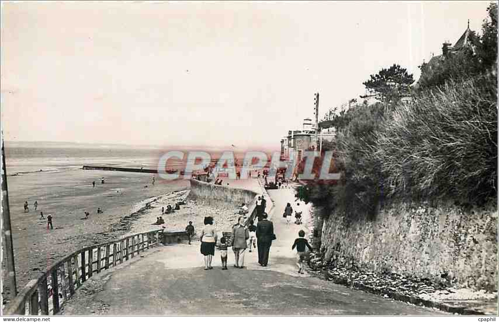 CPM Villerville Calvados La descente a la plage