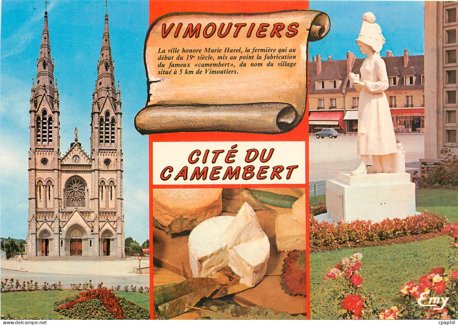 CPM Vimoutiers Cite du Camembert