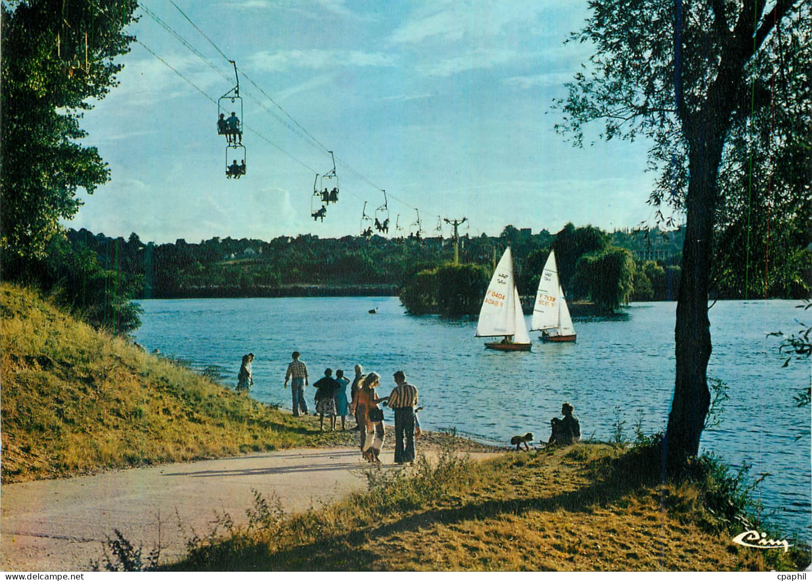 CPM Viry Chatillon (Essonne) Les Rives du Lac