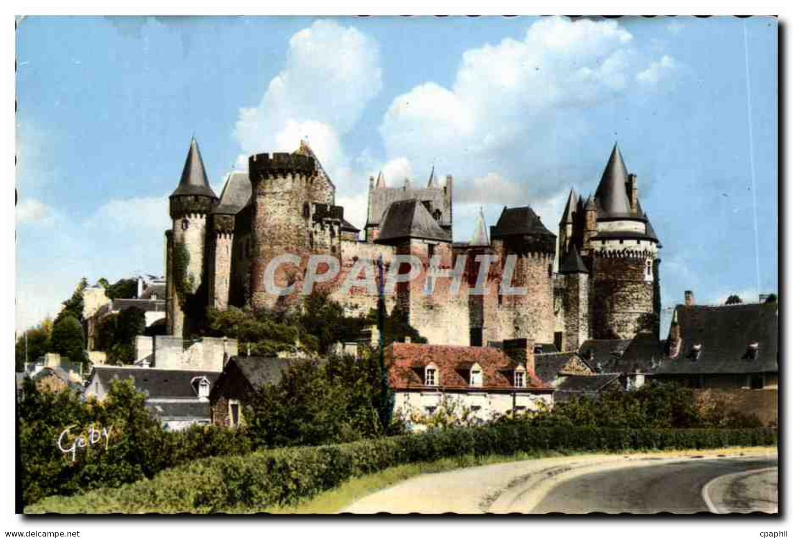 CPM Vitre Chateau Feodal