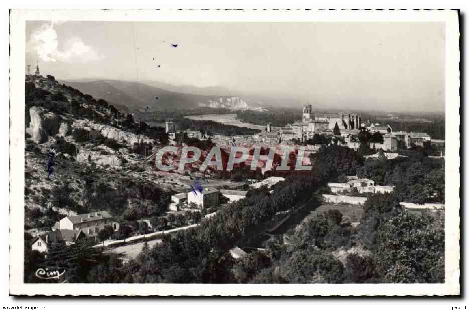 CPM Viviers Sur Rhone Vue Panoramique