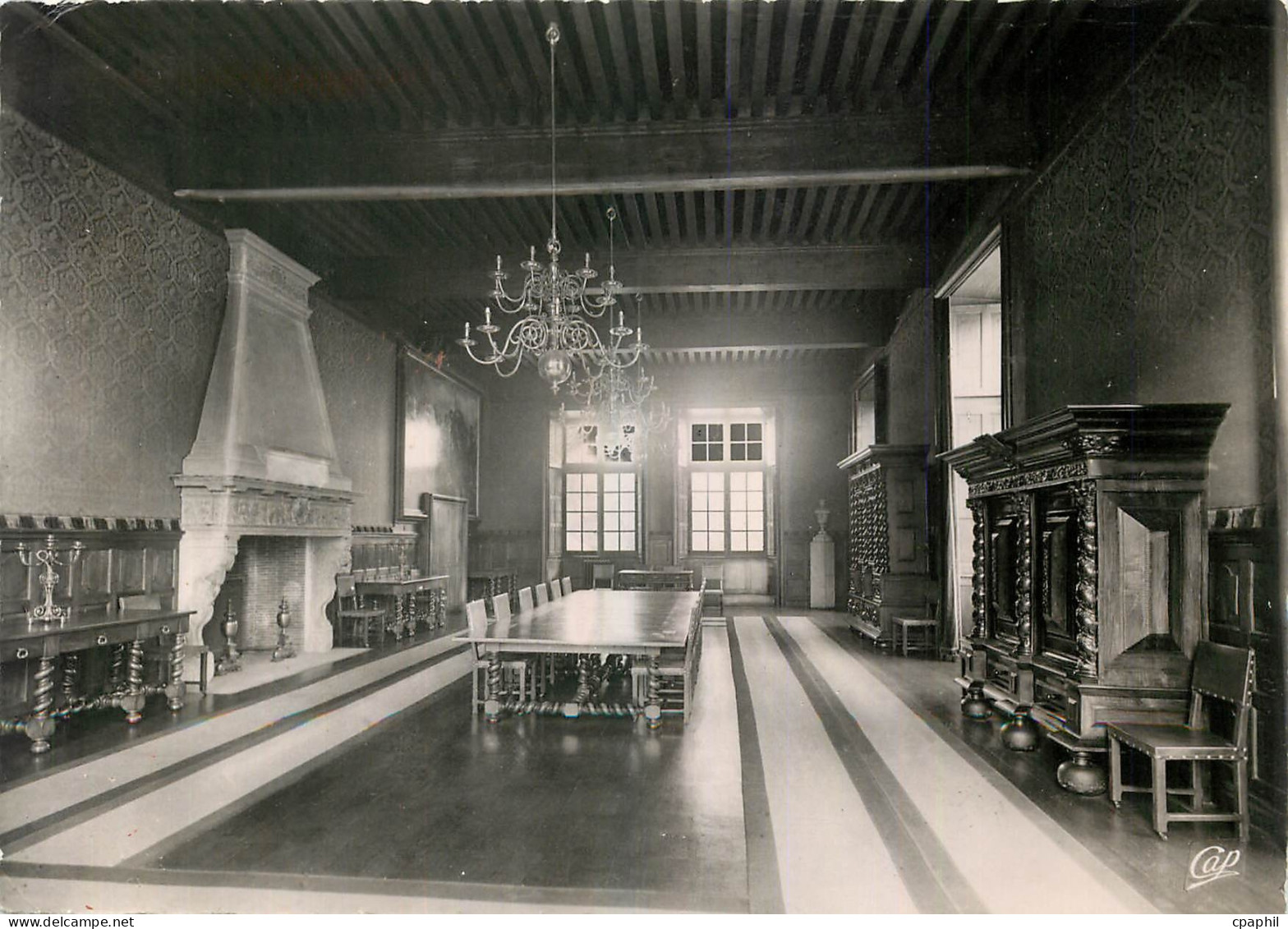 CPM Vizille le Chateau La Salle a manger