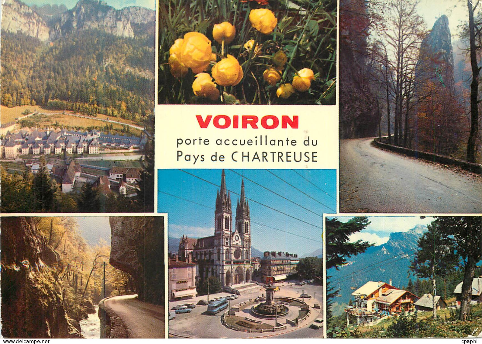 CPM Voiron Chartreuse (Isere) le Monastere Pic de l'Oeillette
