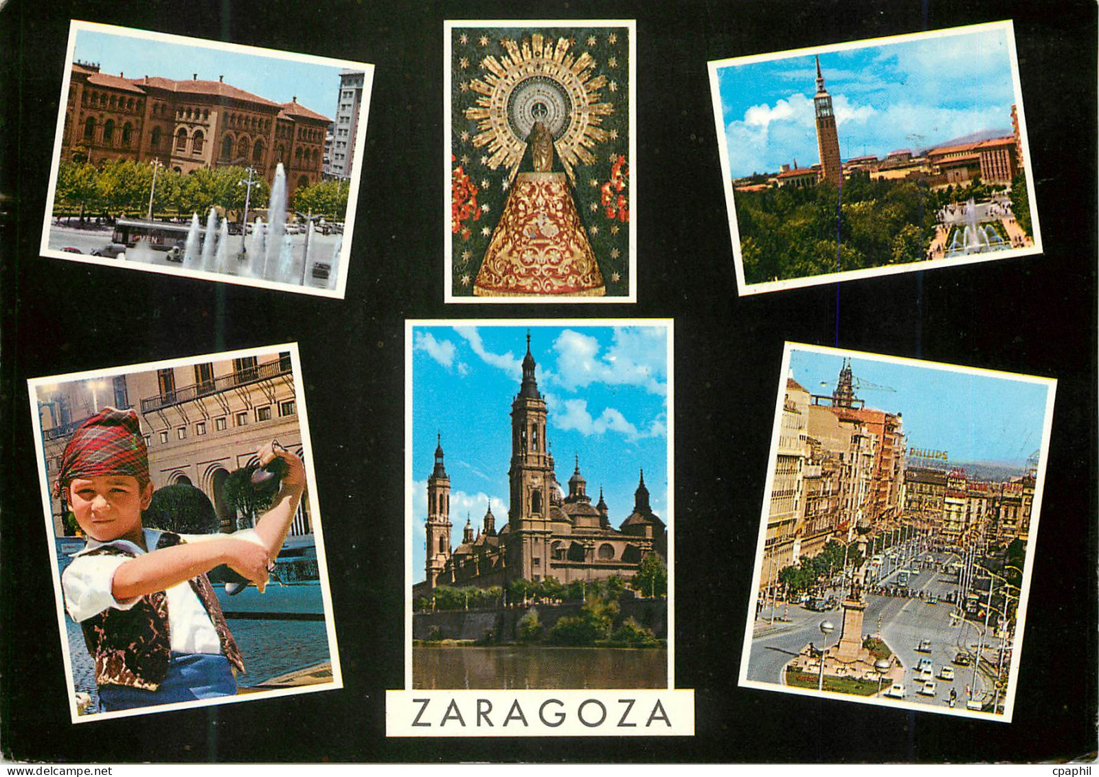 CPM Zaragoza beautes de la ville