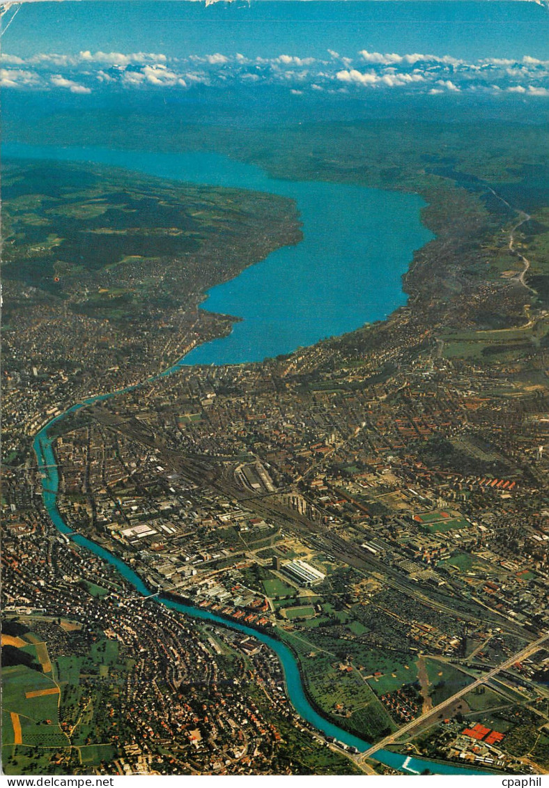 CPM Zurich und Zurichsee Zurich et le lac