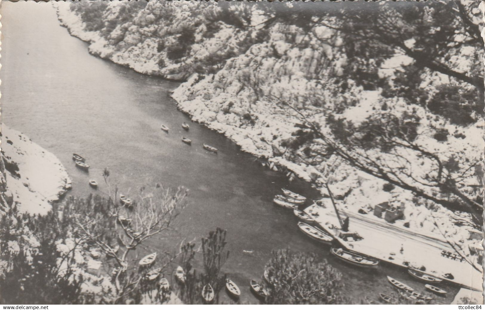 CPSM-13-MARSEILLE-Calanque de Morgiou