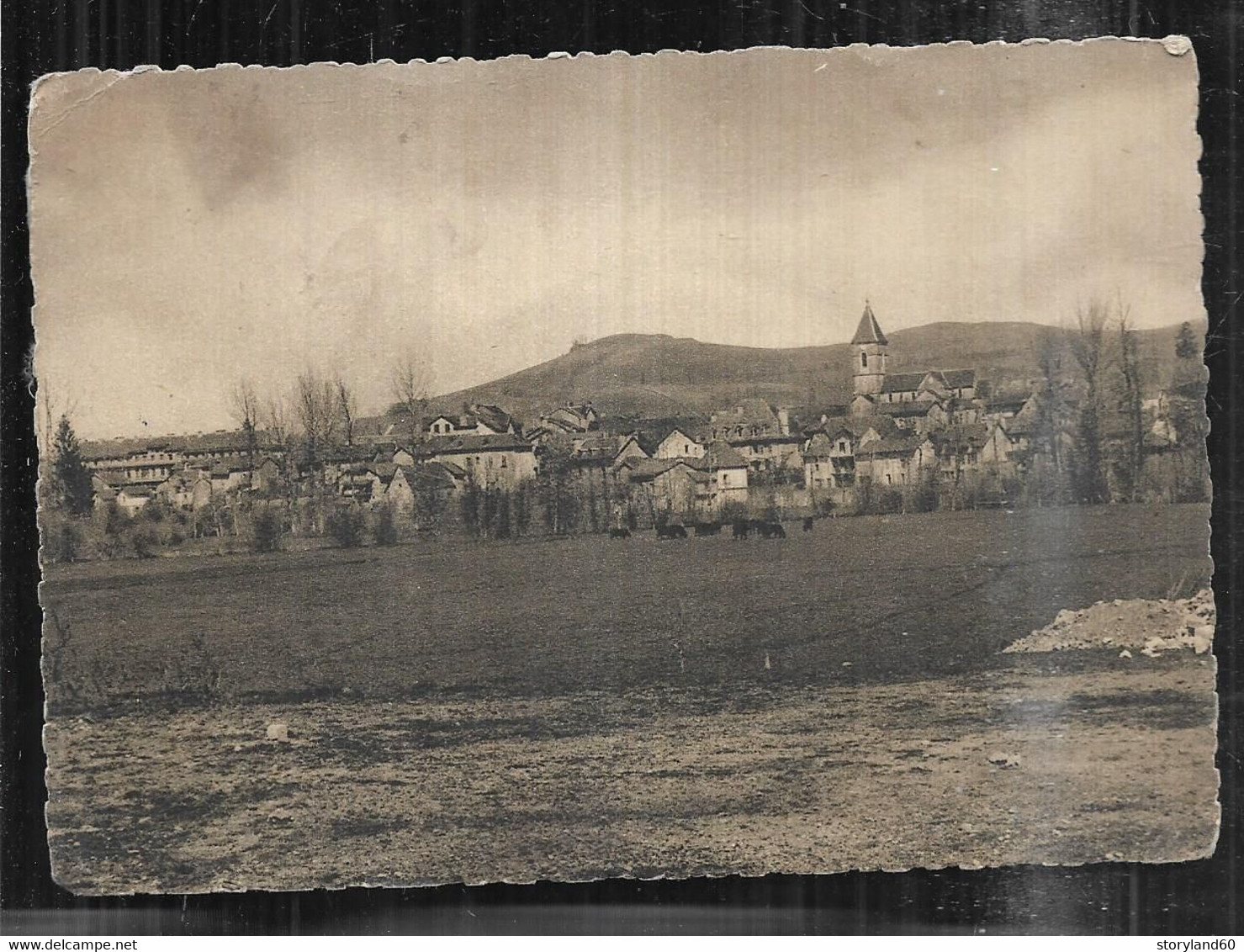 cpsm 1537334 arpajon sur cère vue générale