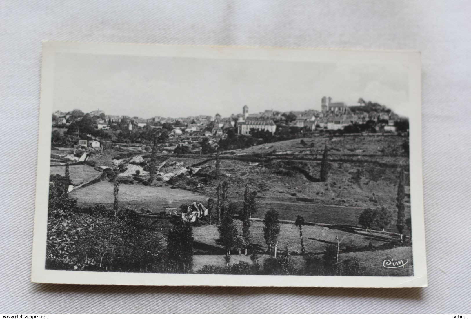 Cpsm 1947, Gourdon, vue générale, Lot 46