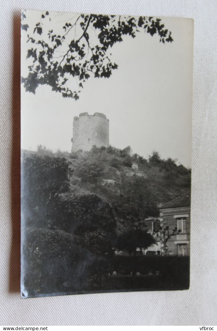 Cpsm 1947, Guise, vue du bas, Aisne 02