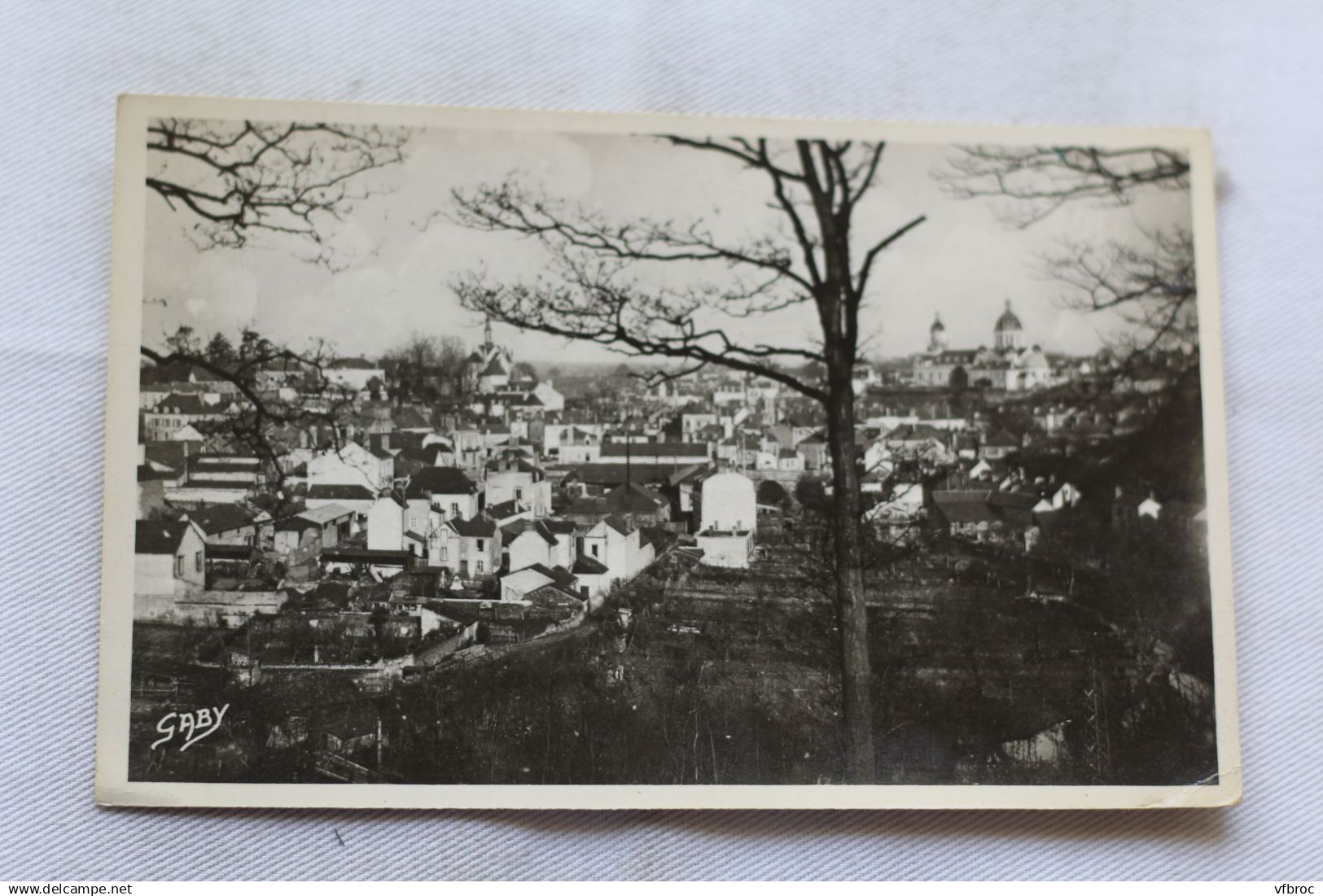 Cpsm 1948, Segre, vue générale, Maine et Loire 49