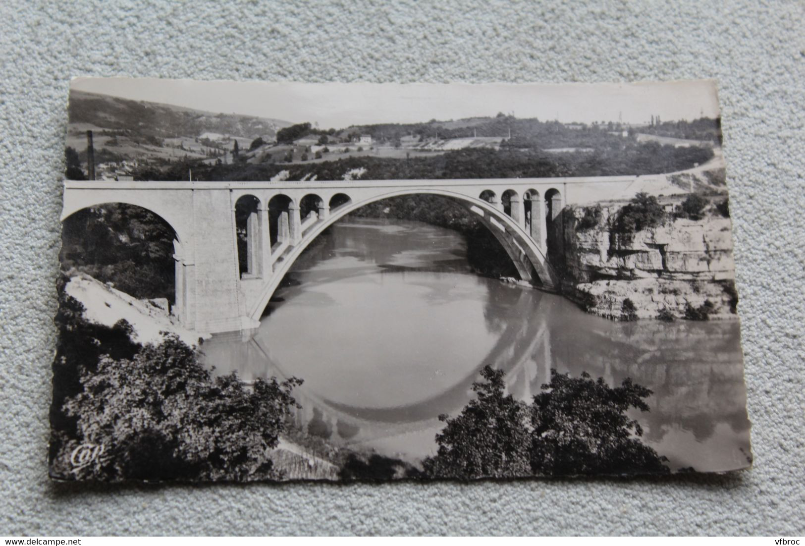 Cpsm 1951, Bellegarde, le pont neuf, Ain