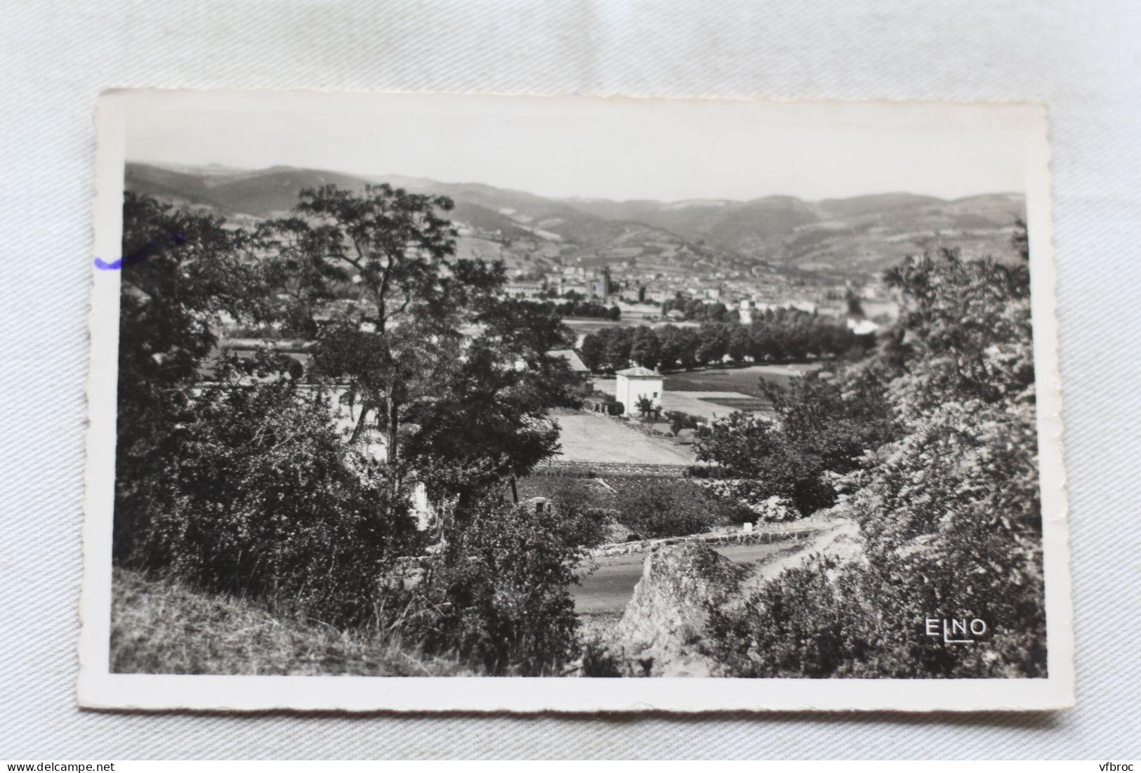Cpsm 1952, Langeac, paysage, Haute Loire 43