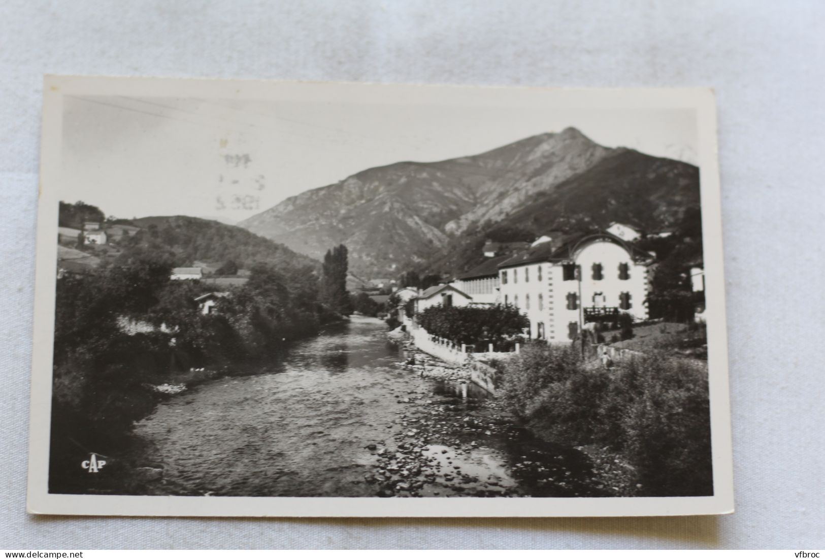 Cpsm 1952, Saint Etienne de Baigorry, la Noureppe, vallée de la Banca, Pyrénées Atlantiques 64