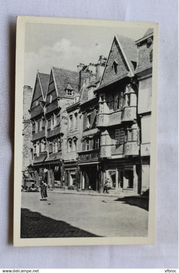 Cpsm 1953, Lannion, place du centre, Cotes d'Armor 22