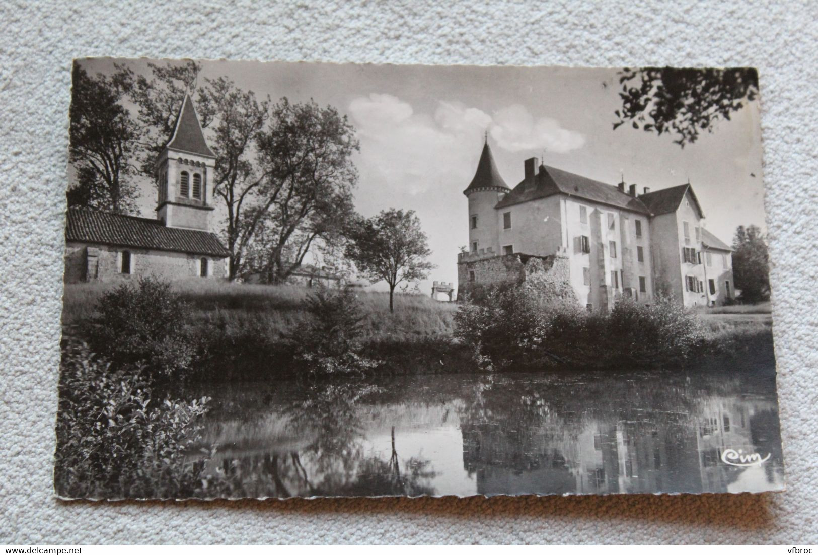 Cpsm 1954, Bessonies près Latronquière, le château, côté Nord, Lot 46