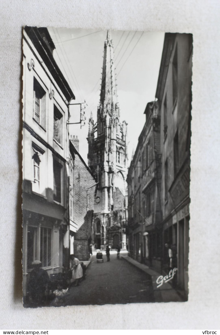 Cpsm 1959, Harfleur, rue des 104 Seine Maritime 76