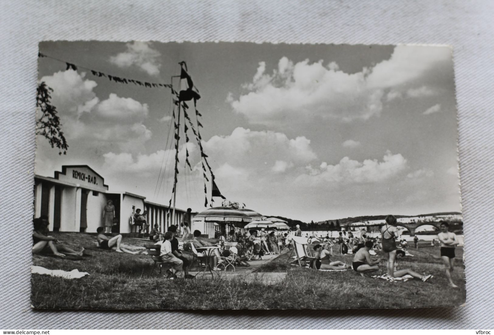 Cpsm 1959, Remich, la plage, Luxembourg