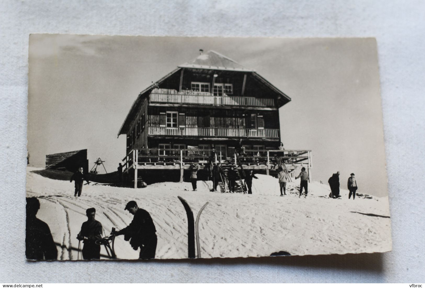 Cpsm 1959, Samoëns, le chalet hôtel des Saix, Haute Savoie 74