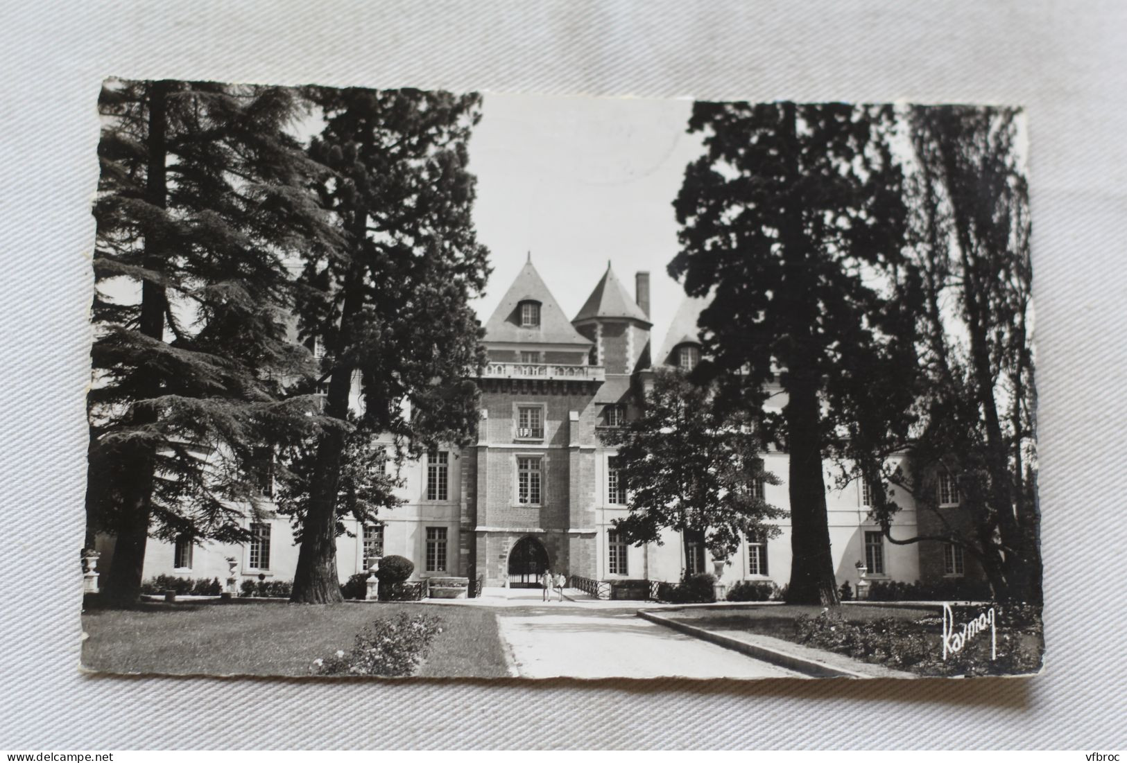 Cpsm 1961, Savigny sur Orge, entrée du lycée J. B. Corot, Essonne 91