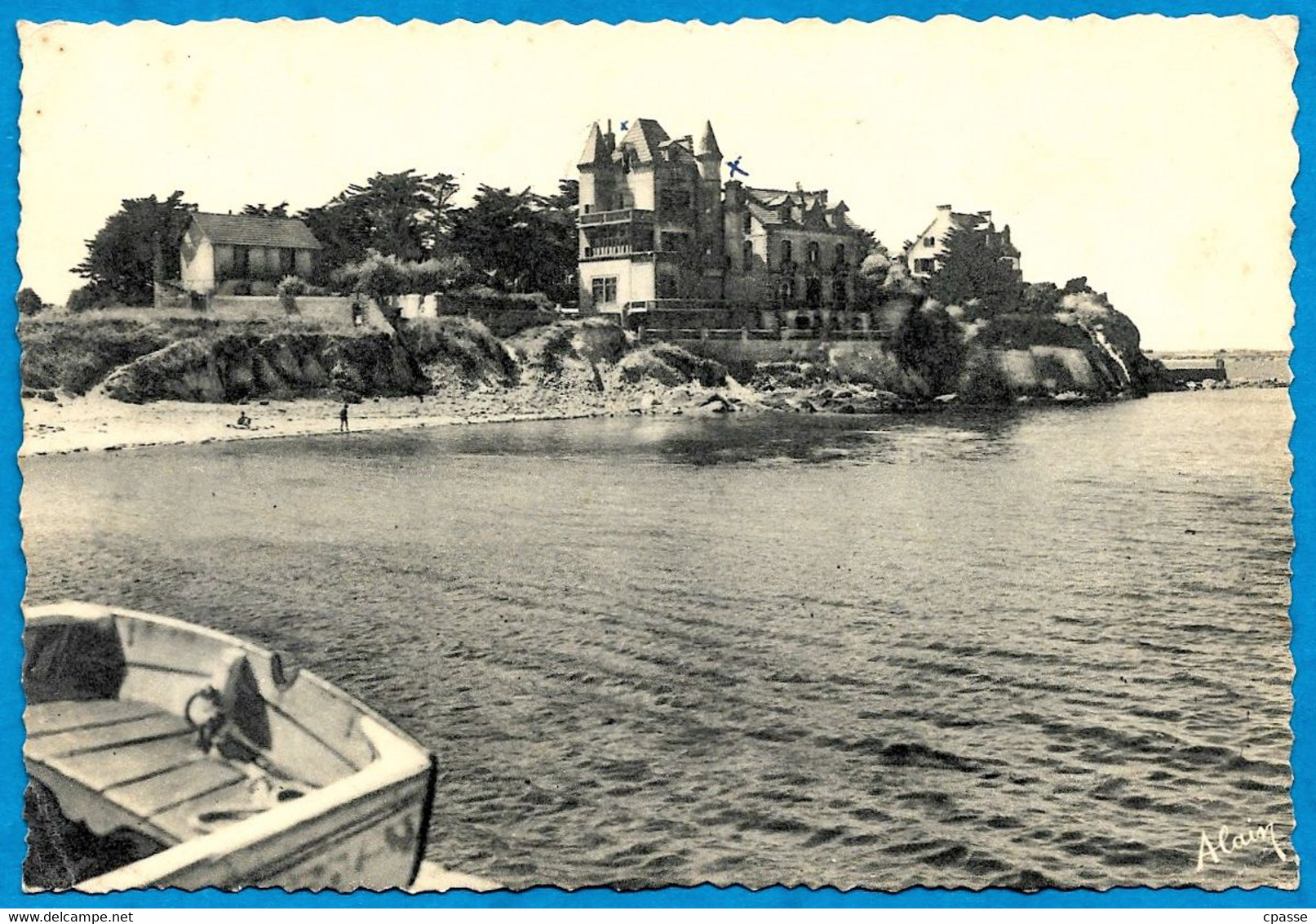 CPSM 56 PORT-HALIGUEN - Villa St Saint-Hyacinthe - Colonie de vacances de Chartres ° Alain