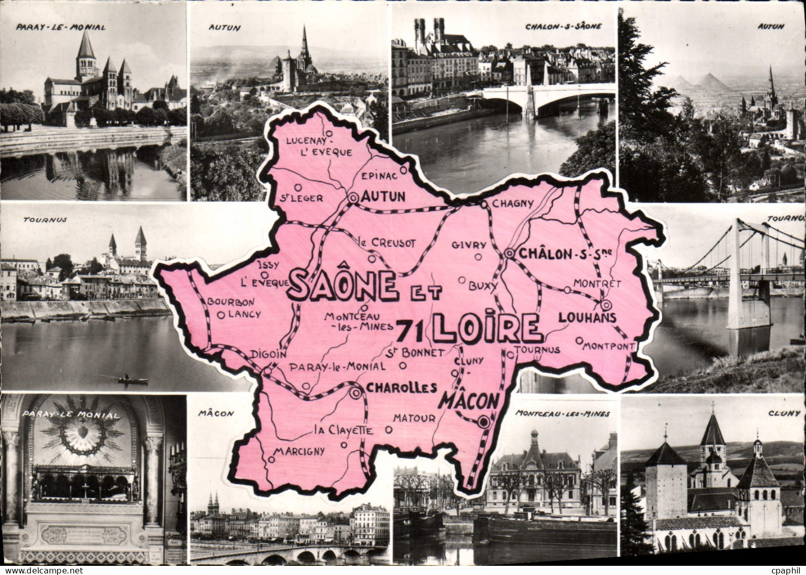 CPSM 71 Loire Macon Saone et Loire