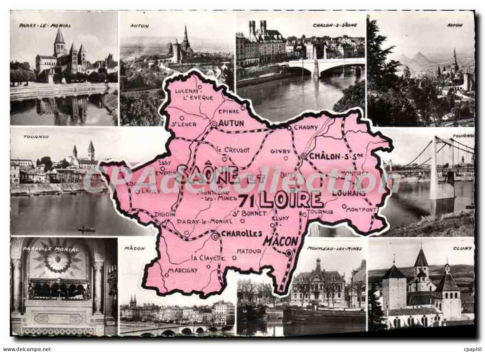 CPSM 71 Loire Macon Saone et Loire