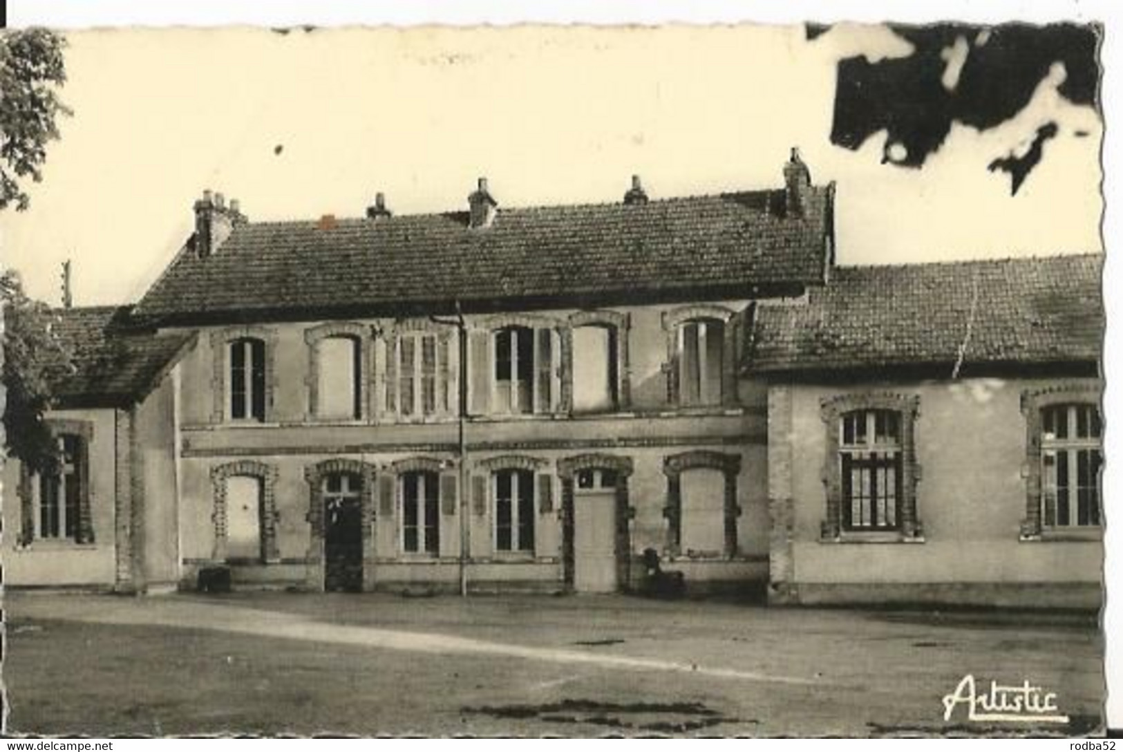 CPSM - 89 - Yonne - Villebougis - Mairie et écoles